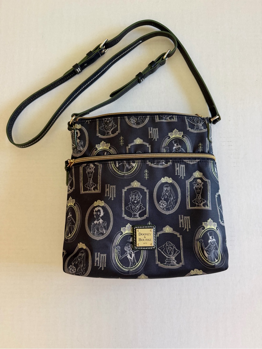 2015 Dooney & Bourke Haunted Mansion Portrait Crossbody